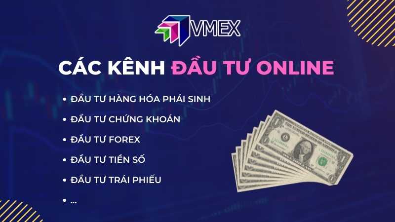 các kênh đầu tư online - vmex
