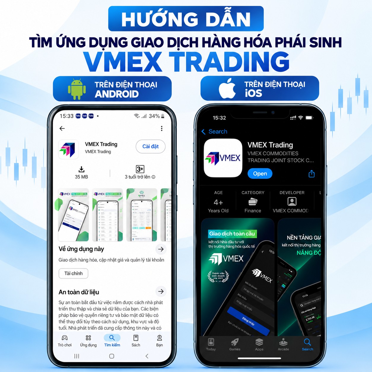 ỨNG DỤNG VMEX TRADING